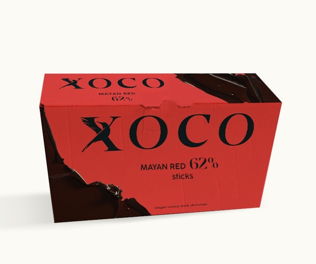 Mayan Red 62 % - DARK CHOCOLATE (STICK 5,5g) 