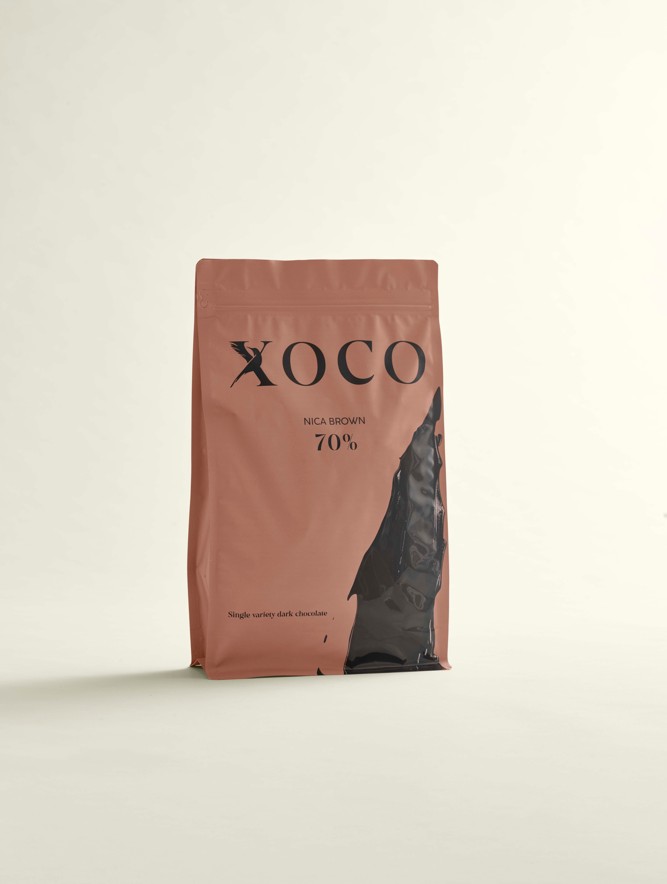 [XO-NB701C] NICA BROWN 70% - DARK CHOCOLATE (COINS)
