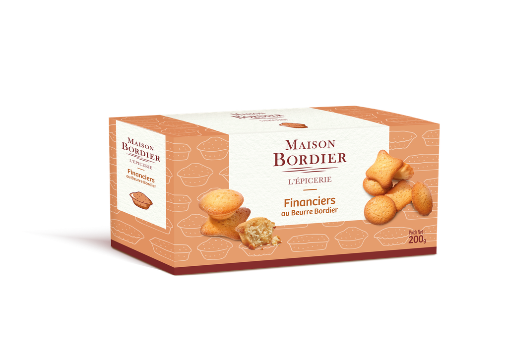 FINANCIERS BEURRE BORDIER 200 GR