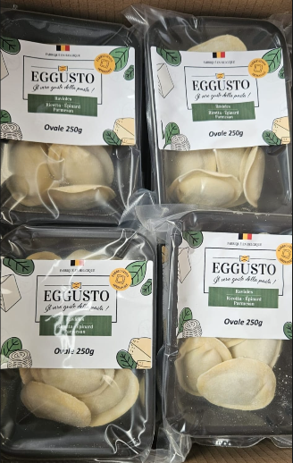 PATES FARCIES BIO OVALES - 250g Ricotta Parmesan  - Bio*