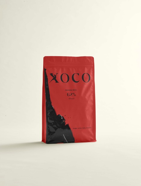 Mayan Red 62% - DARK CHOCOLATE (DROPS)
