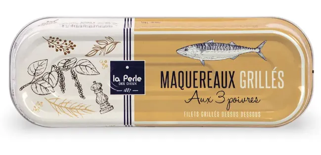 FILET DE MAQUEREAU GRILLE AUX 3 POIVRES