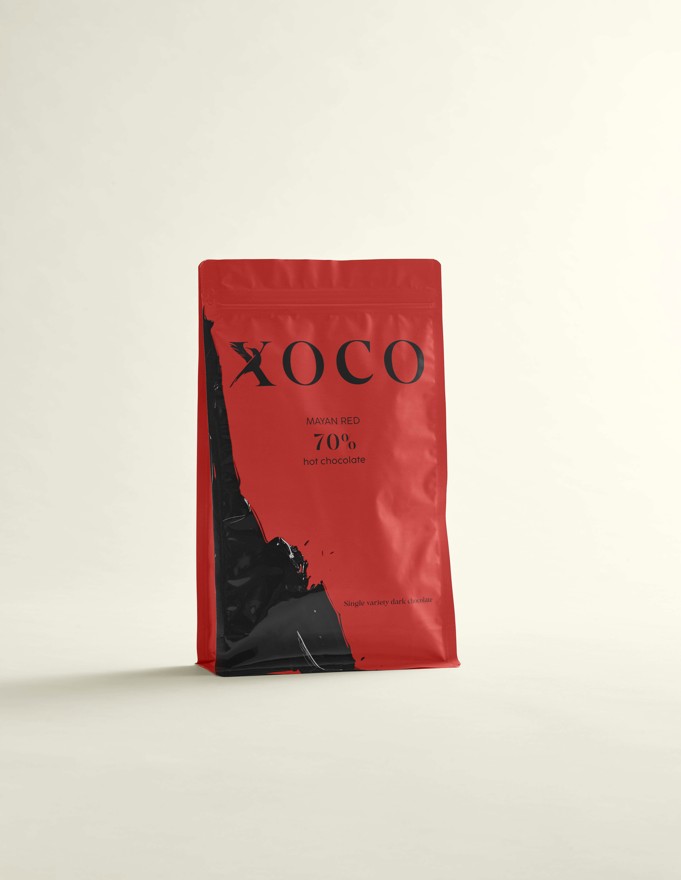 [XO-MR70HC] Mayan Red 70 % - CHOCOLAT CHAUD RAPE