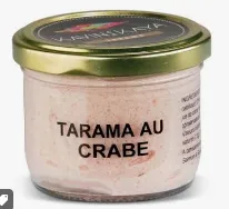 Tarama au crabe