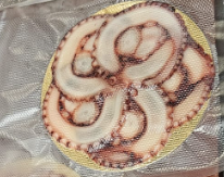 CARPACCIO DE POULPE - 500 gr - Surgelé - Sous-vide (36 tranches par rouleau) 