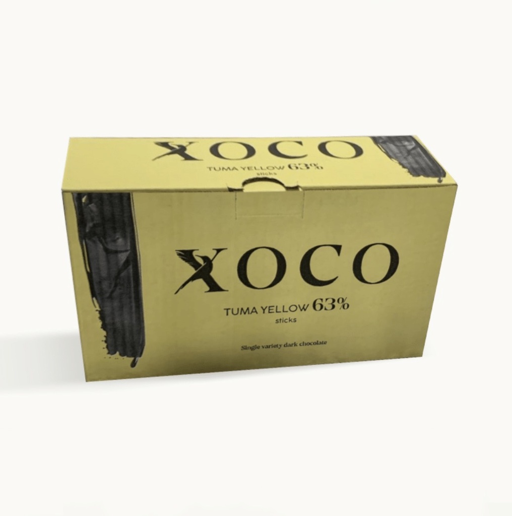 [XO-TY631S] TUMA YELLOW 63% - DARK CHOCOLATE (Sticks) 