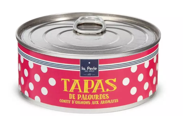 Tapas de palourdes au confit d'oignons aux aromates