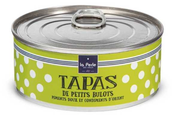 Tapas de petits bulots, piments doux et condiments d'Orient 