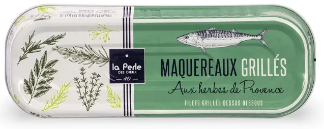 Filets de maquereaux grillés aux herbes de Provence