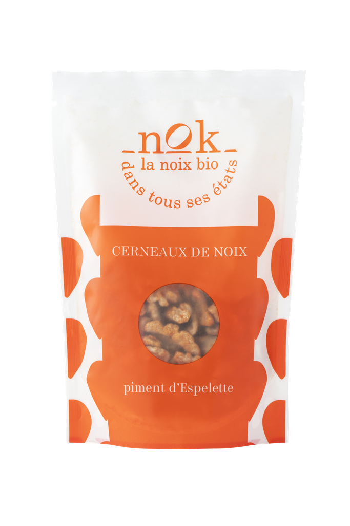 NOK - CERNEAUX DE NOIX Piment d'Espelette 30 gr BIO* 