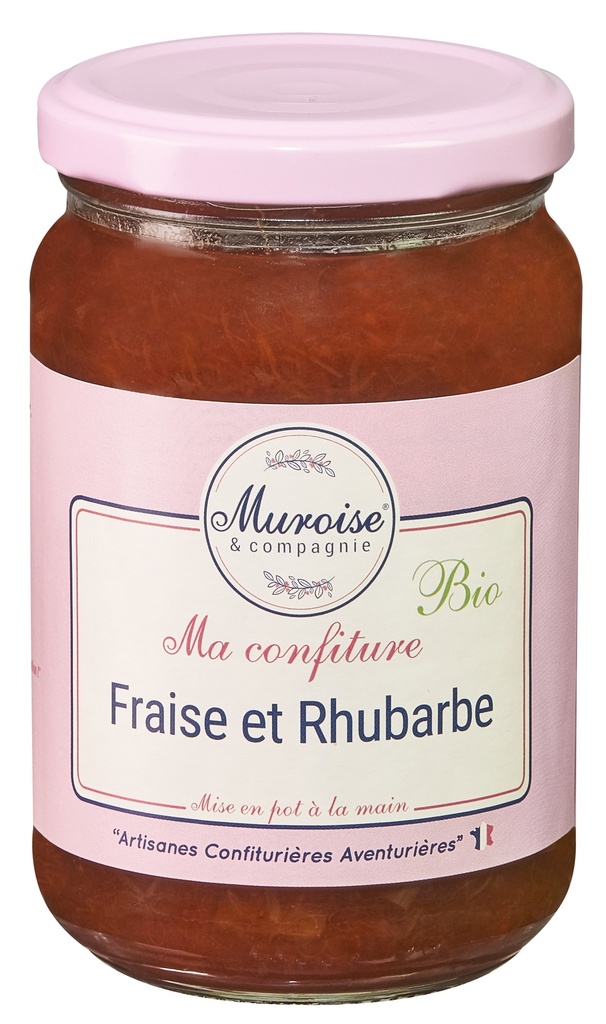 FRAISE ET RHUBARBE BIO 