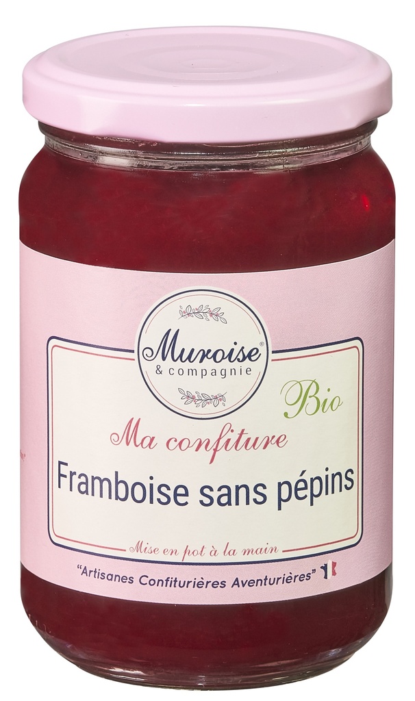 FRAMBOISE (CONFITURE SANS PEPINS) BIO 