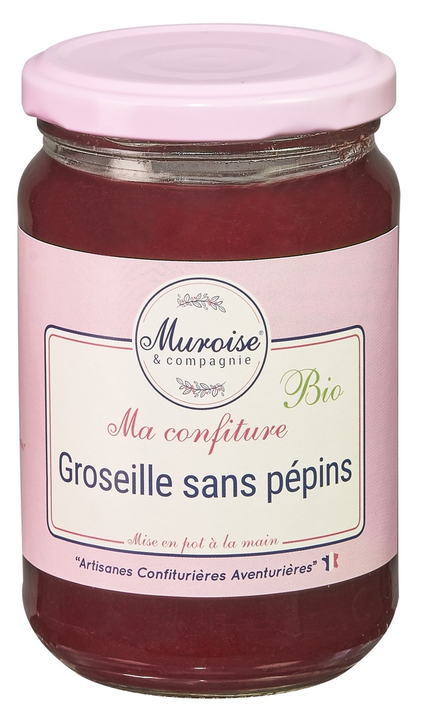 GROSEILLE (CONFITURE SANS PEPINS) BIO 