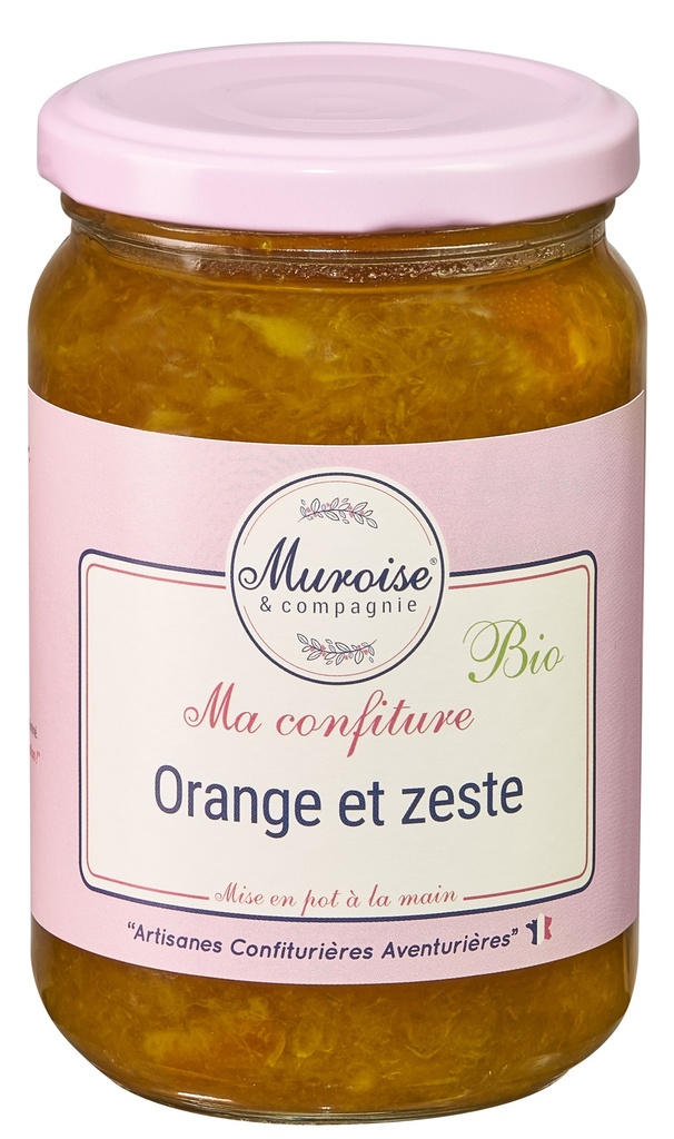 ORANGE AVEC ZESTES BIO 