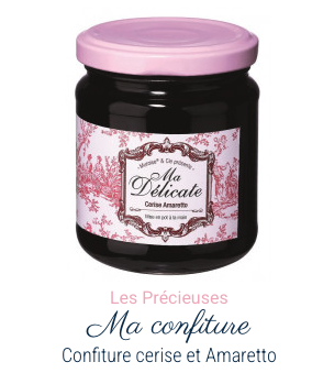 MA DELICATE, CONFITURE CERISE & AMARETTO 