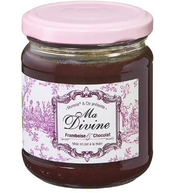 MA DIVINE FRAMBOISE CHOCOLAT 220g