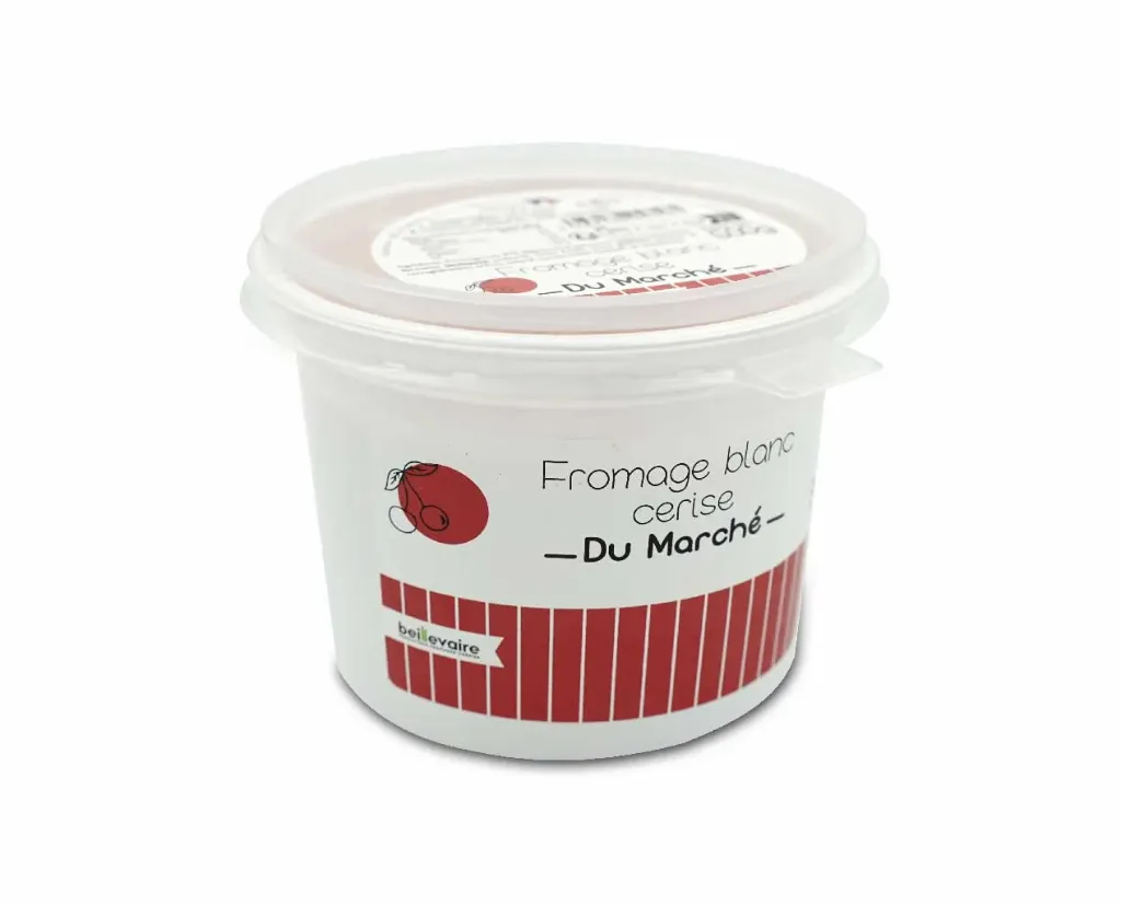 FROMAGE BLANC AUX FRUITS - CERISE (500G)
