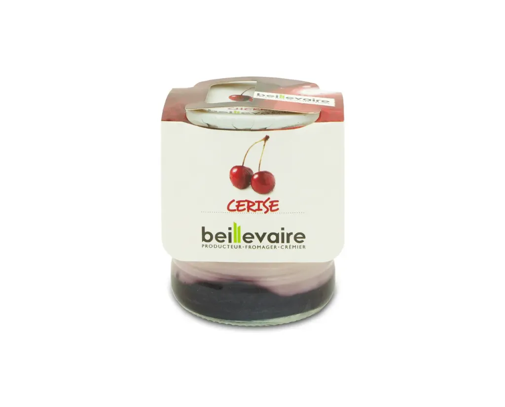 CT. YAOURT 125G POT VERRE X1 CERISE