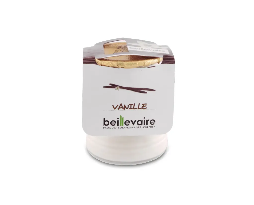 CT. YAOURT 125G POT VERRE X1 VANILLE