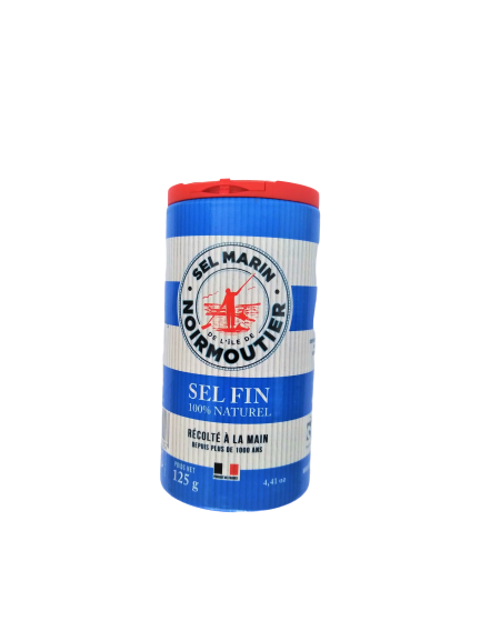 [AQU-S-125] Salière Sel fin 125g de NOIRMOUTIER