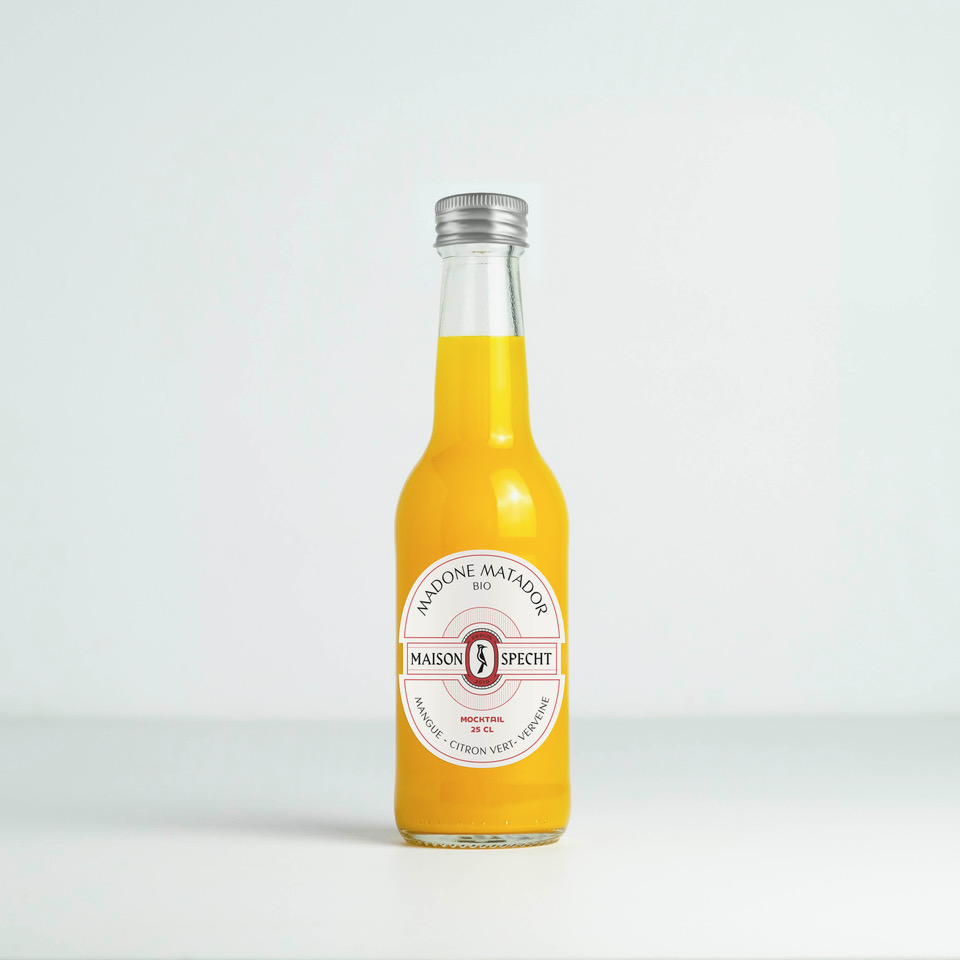 [BP-MADONE] MADONE- cocktail sans alcool - Mangue Citron vert Verveine (Madone-Matador)