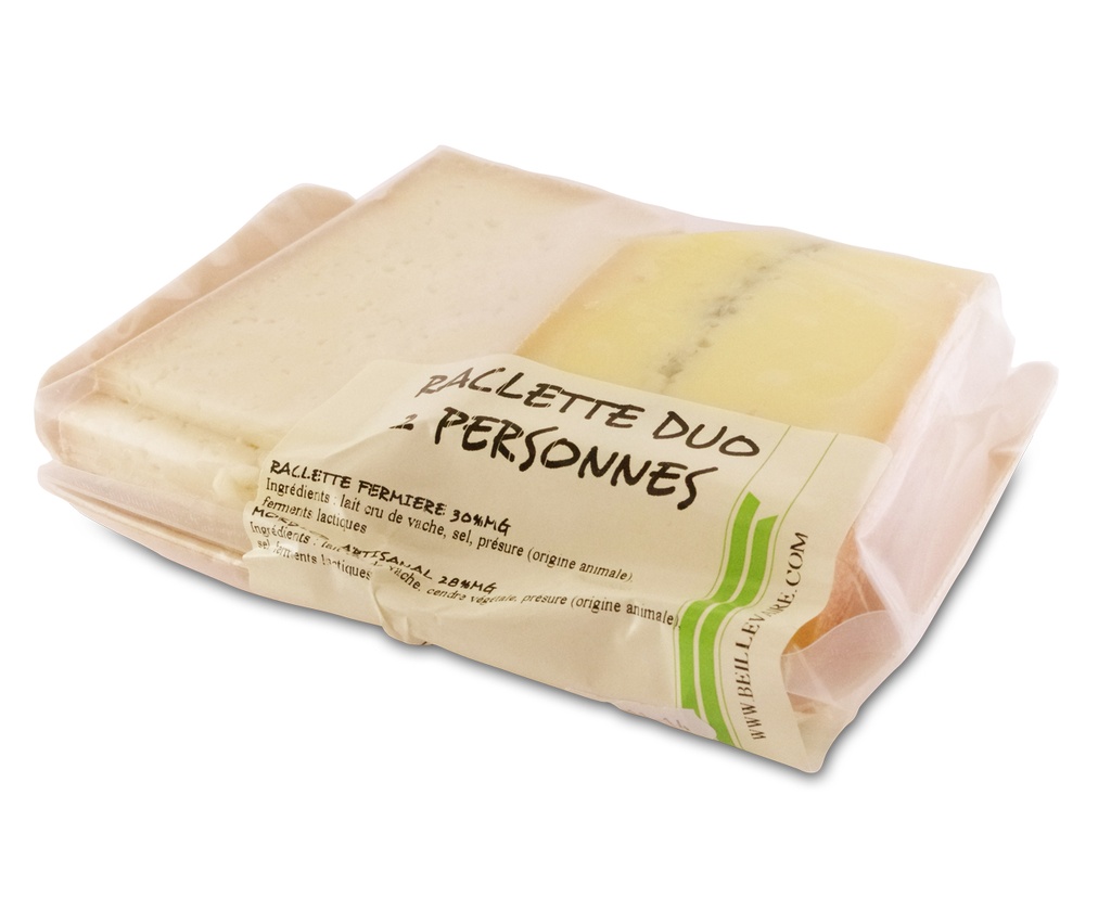 Raclette Tranchée 2 personnes 400gr