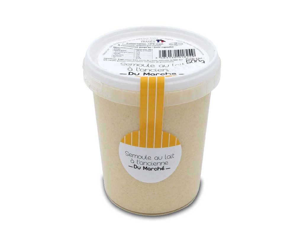 SEMOULE AU LAIT A L'ANC DU MARCHE
