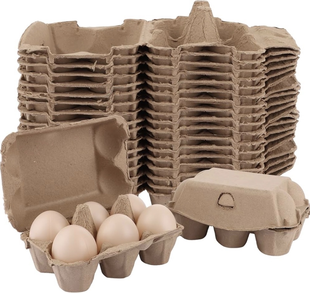 Boîtes a oeufs (Etiquette Oeufs de Marans)