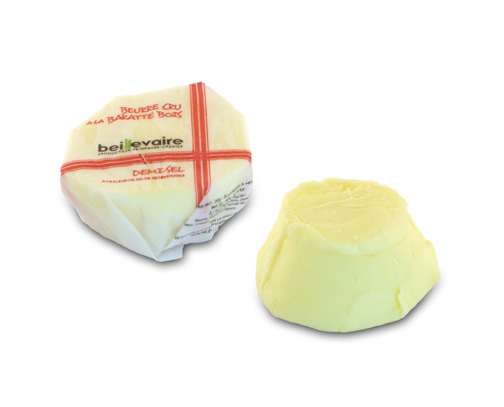 BEURRE RECH CRU 20GR DEMI SEL