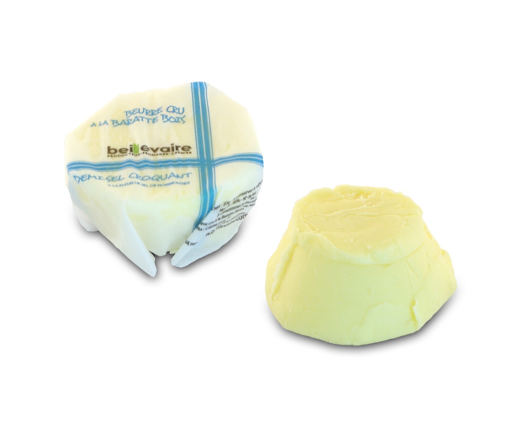 Beurre rech cru 20g croq