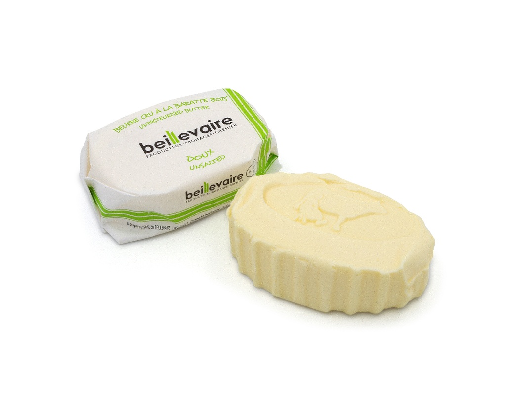 BEURRE 125GR CRU DOUX                                                                                                                                                                                                