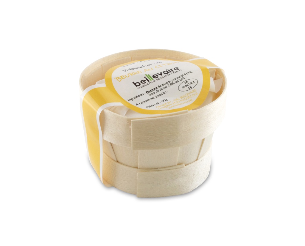 PREP.BEURRE 125GR BOURRICHE CITRON