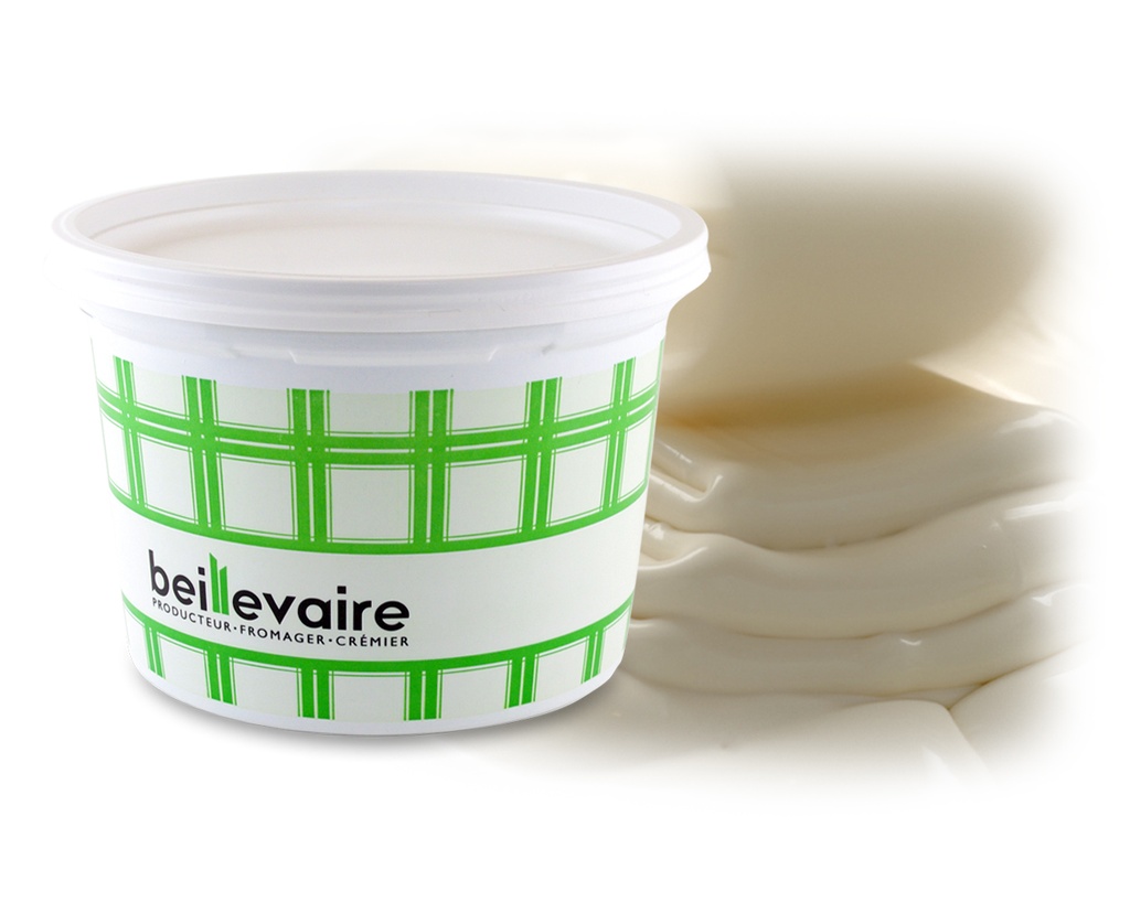 [BEI-511] CREME RAW MILK 44% 50 CL (POT VERT)