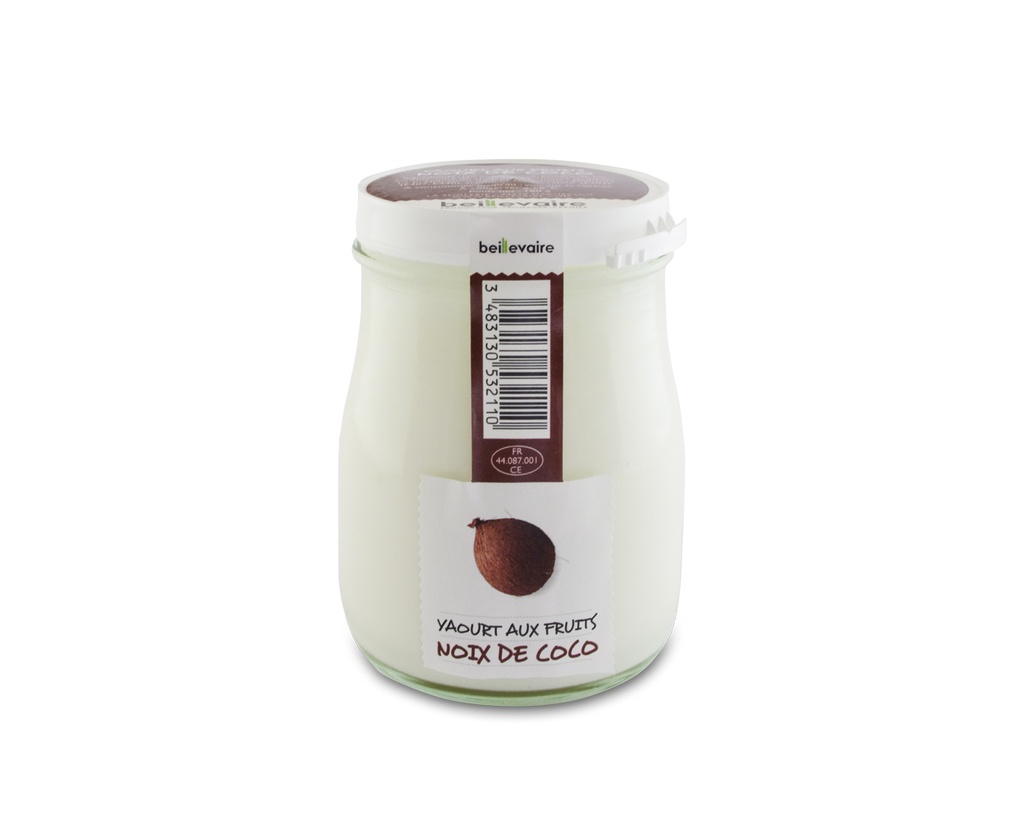 [BEI-53211] YAOURT A L'ANCIENNE FRUITS NOIX DE COCO