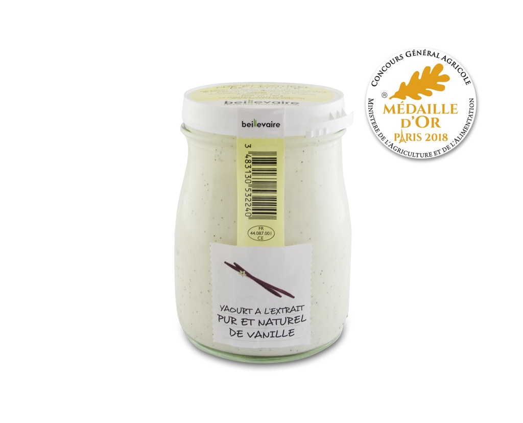 YAOURT A L'ANCIENNE EXTRAIT DE VANILLE