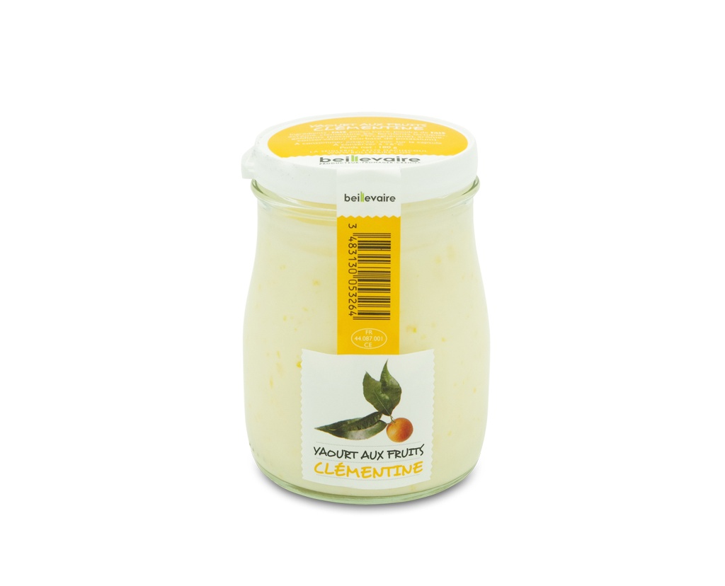 [BEI-5326] YAOURT A L'ANCIENNE FRUITS CLEMENTINE
