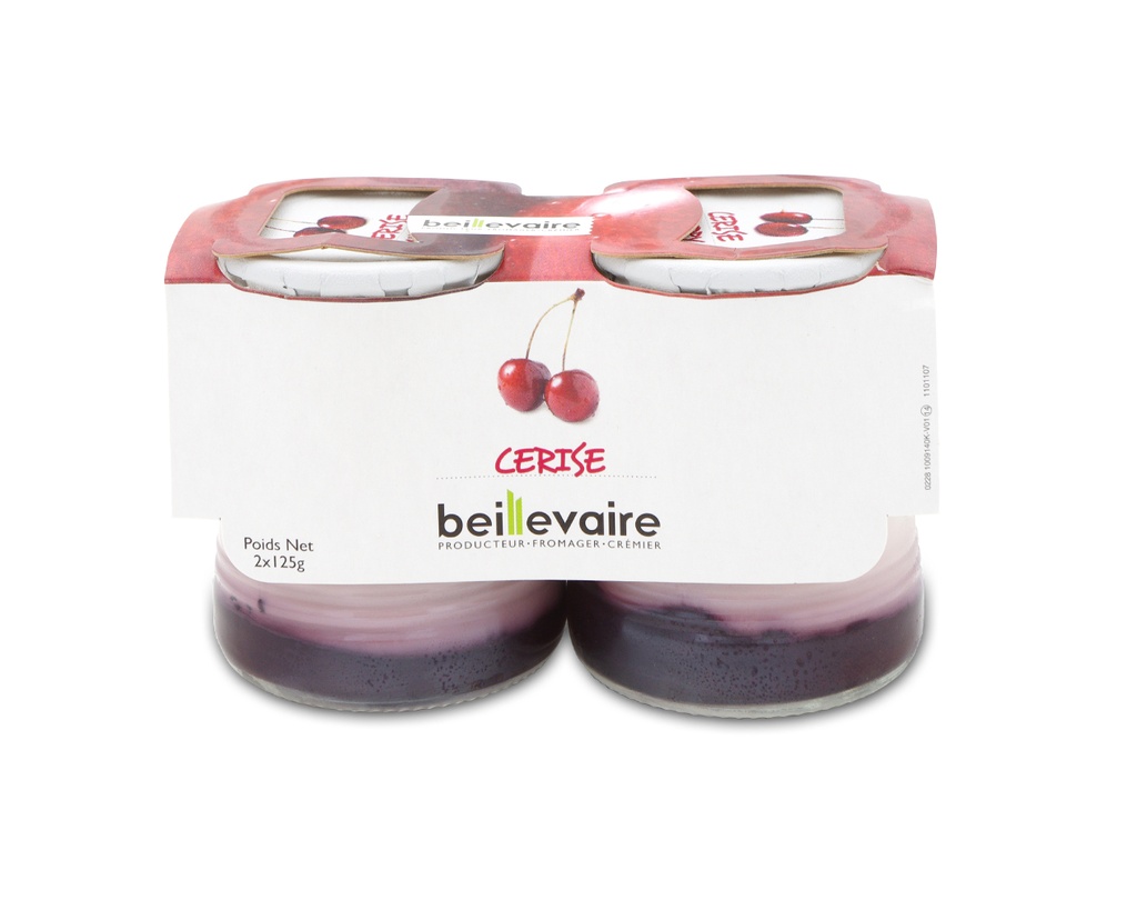 YAOURT FRUITS L.E X2 CERISE