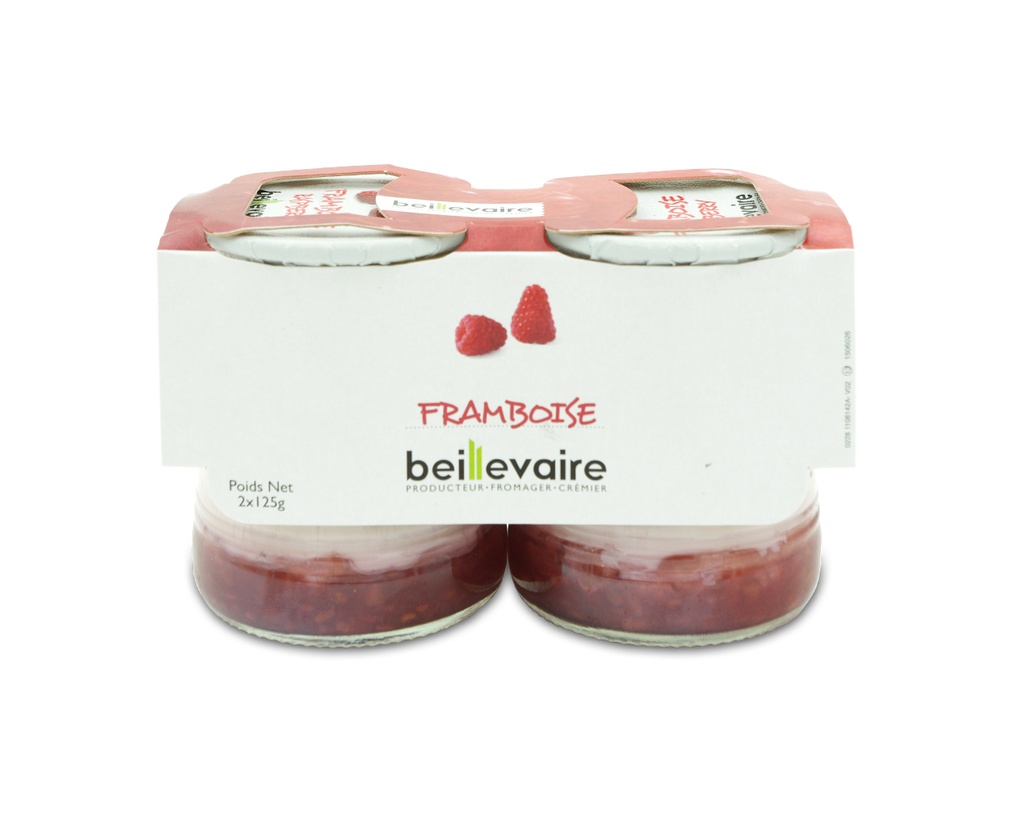 Yahourt fruits x2 Framboise