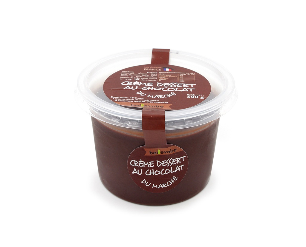 [BEI-5374] CREME DESSERT CHOCOLAT DU MARCHE