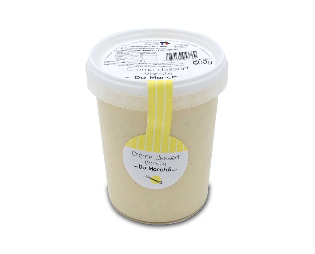 [BEI-5376] CREME DESSERT VANILLE DU MARCHE