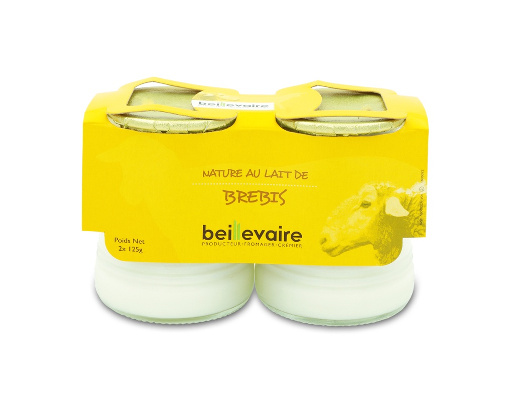 Yahourt au lait de Brebis X2