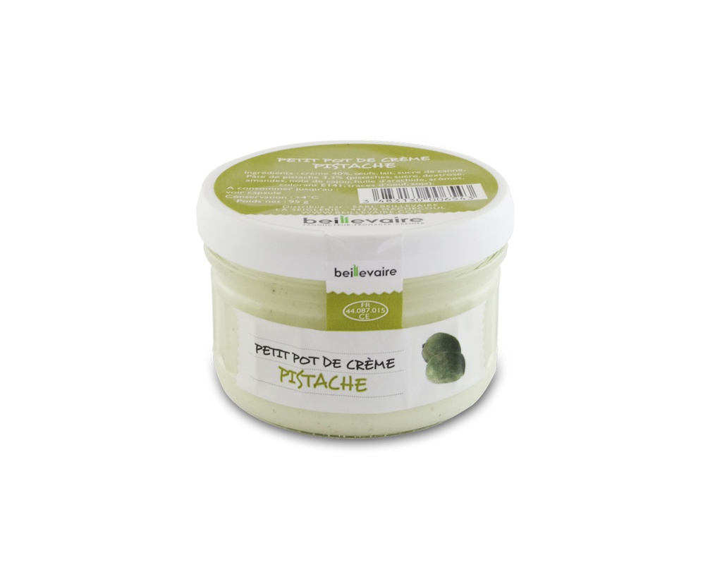 PETIT POT DE CREME PISTACHE