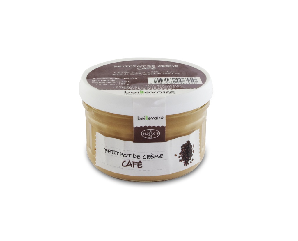 [BEI-655] Petit Pot de Creme Cafe