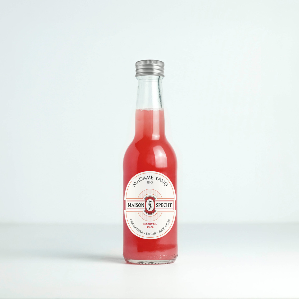 Madame Yang BIO * Framboise Litchi Baies roses