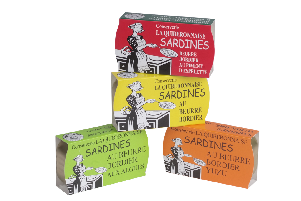 SARDINES BEURRE BORDIER PIMENT