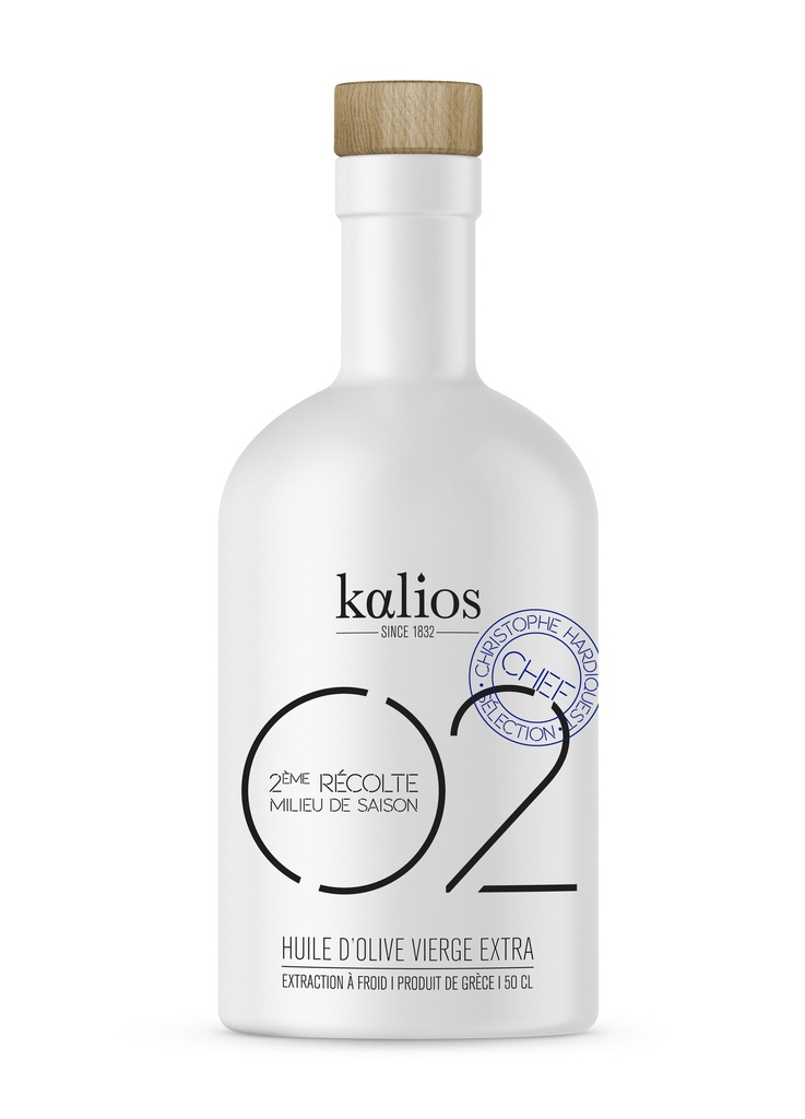 Huile d'olive Kalios v.e 02 Sélection christophe hardiquest