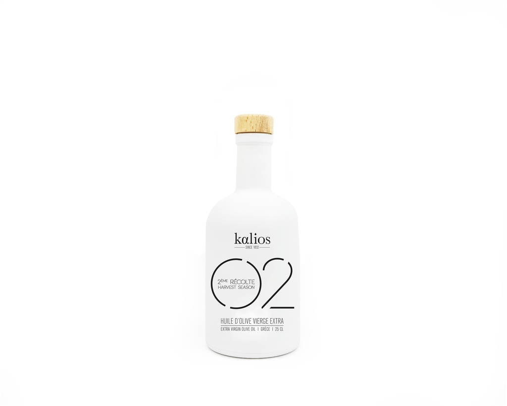 Huile d'olive Kalios v.e Cuvée 02 equilibre Bt 250ml