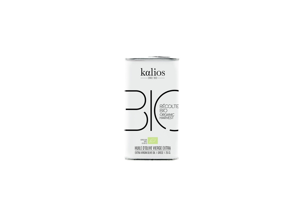 [KBIO-250-BIDON] Huile d'olive Kalios v.e. BIO* Bidon 250ml