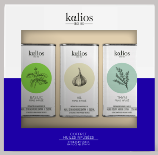 Coffret découverte Kalios Huiles infusées