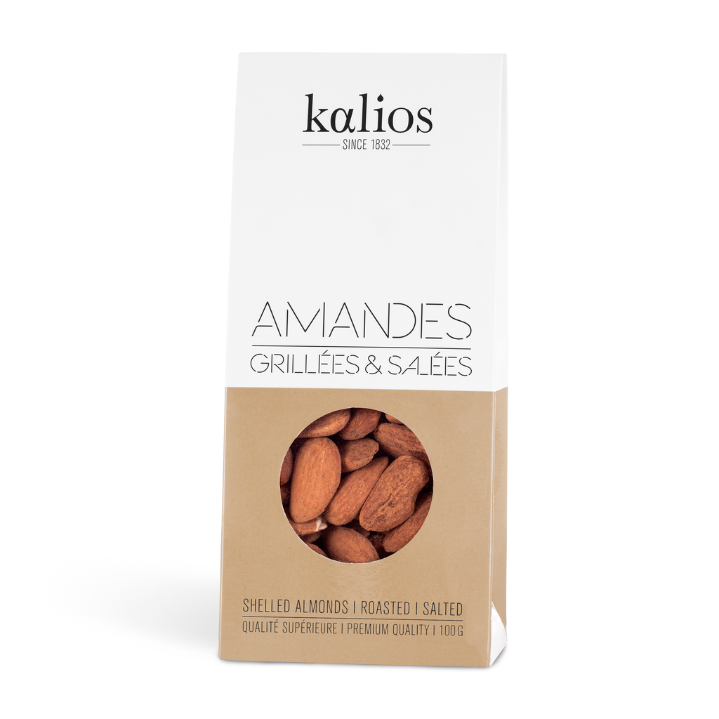 Amandes grillées & salées - 100gr